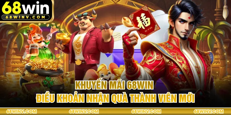 Khuyến Mãi 68WIN - Điều Khoản Nhận Quà Thành Viên Mới