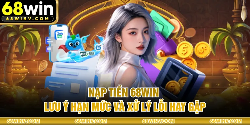 Nạp Tiền 68WIN - Lưu Ý Hạn Mức Và Xử Lý Lỗi Hay Gặp