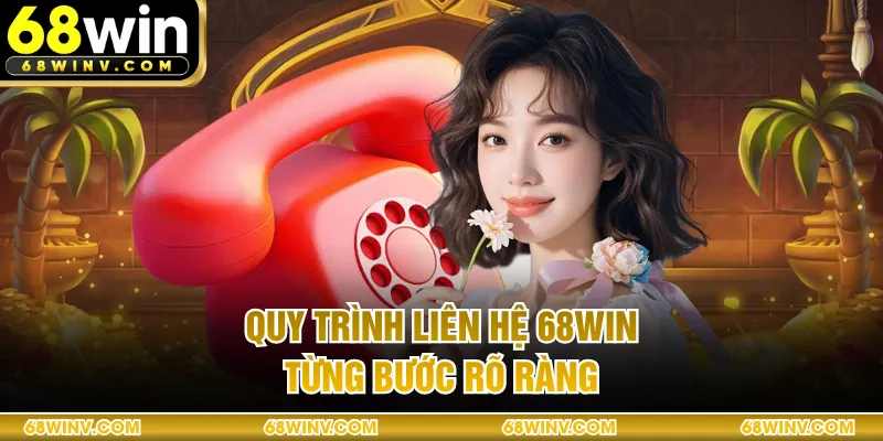 Quy trình liên hệ 68WIN từng bước rõ ràng